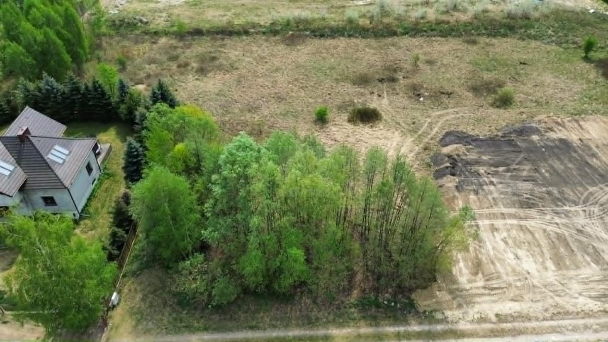Działka budowlana 1 300 m2 Stanisławów Pierwszy