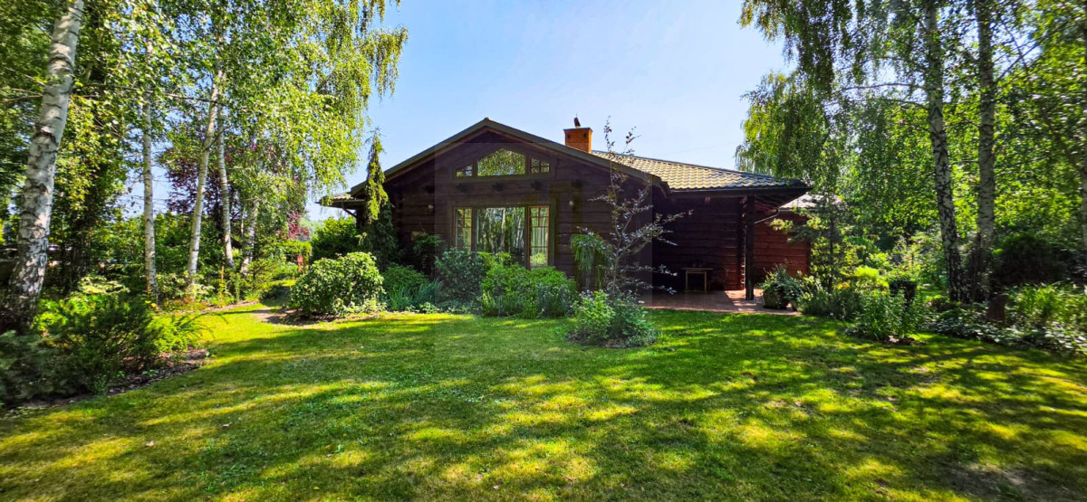 Wyjątkowy dom z bala drewnianego – 169,53 m² | dzi